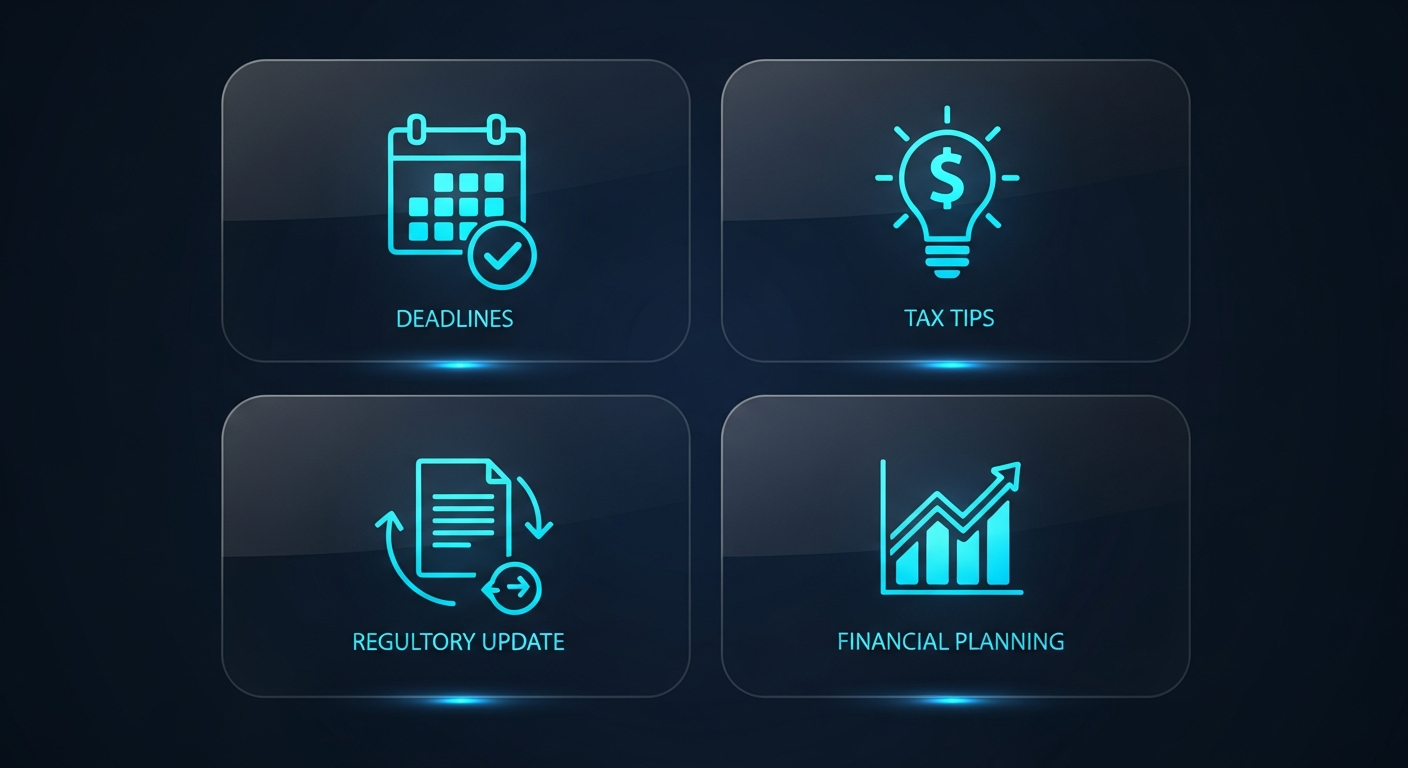 Four types of newsletter content for accountants