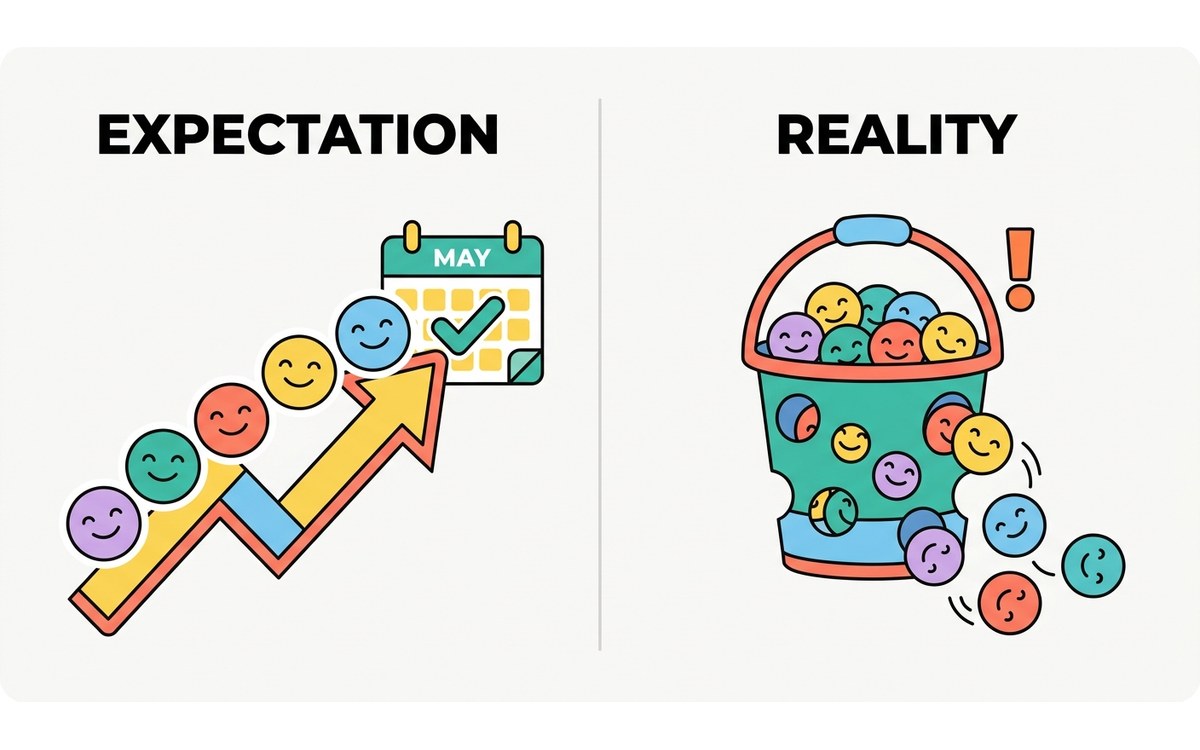 Expectation versus reality when starting an online coaching business