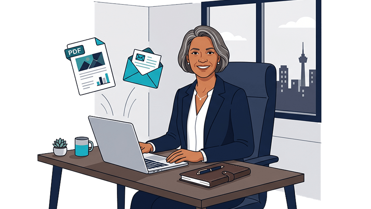 Executive coach building an authority email funnel with Nautilus